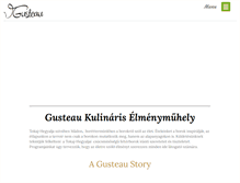 Tablet Screenshot of gusteaumuhely.com